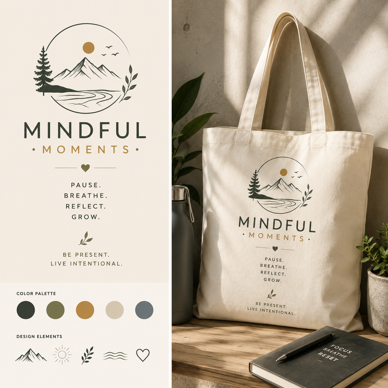 Be Present Tote